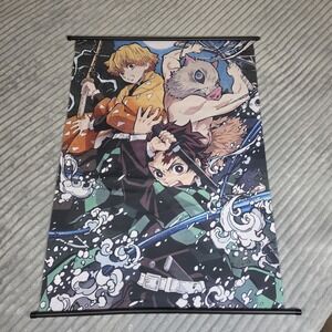 Tanjiro‎ Nezuko Inosuke Zenitsu - Demon Slayer 43x33" Wall Scroll